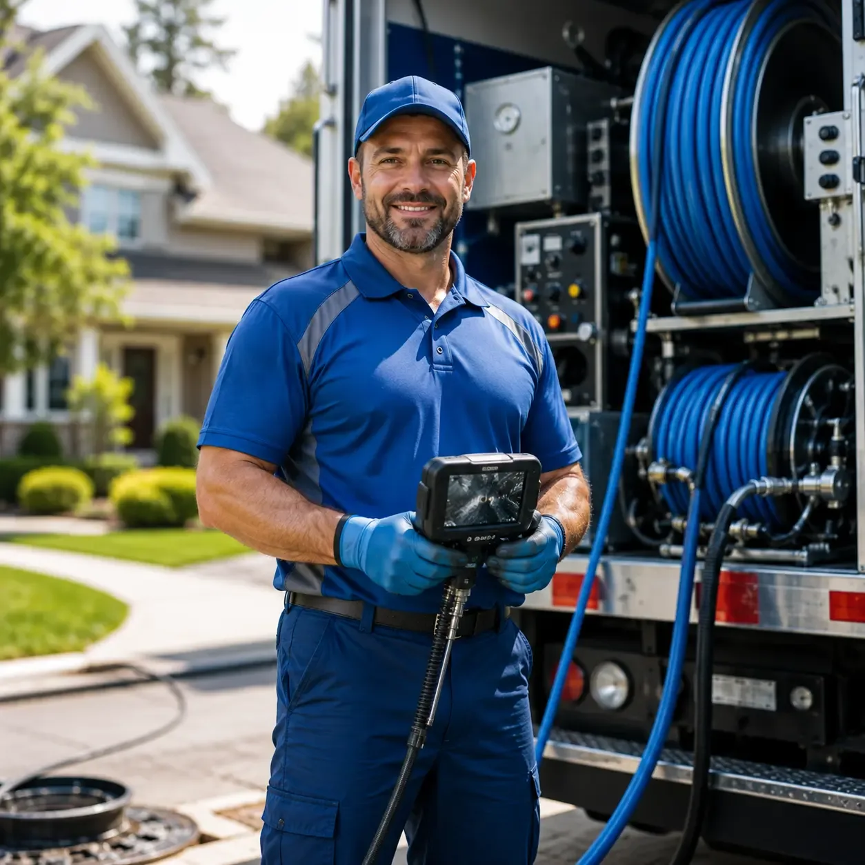 Local outdoor drain cleaning specialists in New Castle, KY